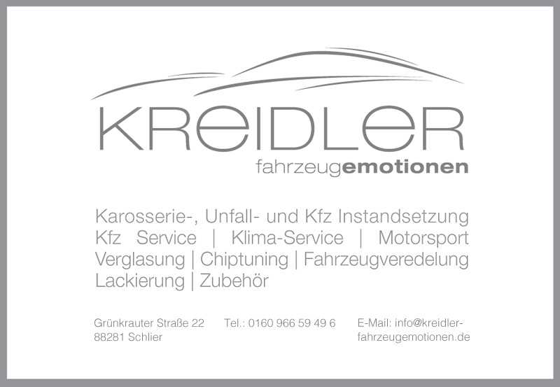 kreidler-fahrzeugemotionen - Karosserie Instandsetzung KFZ Instandsetzung - KFZ Service - Verglasung - Motorsport - Fahrzeugveredelung - Lackierung